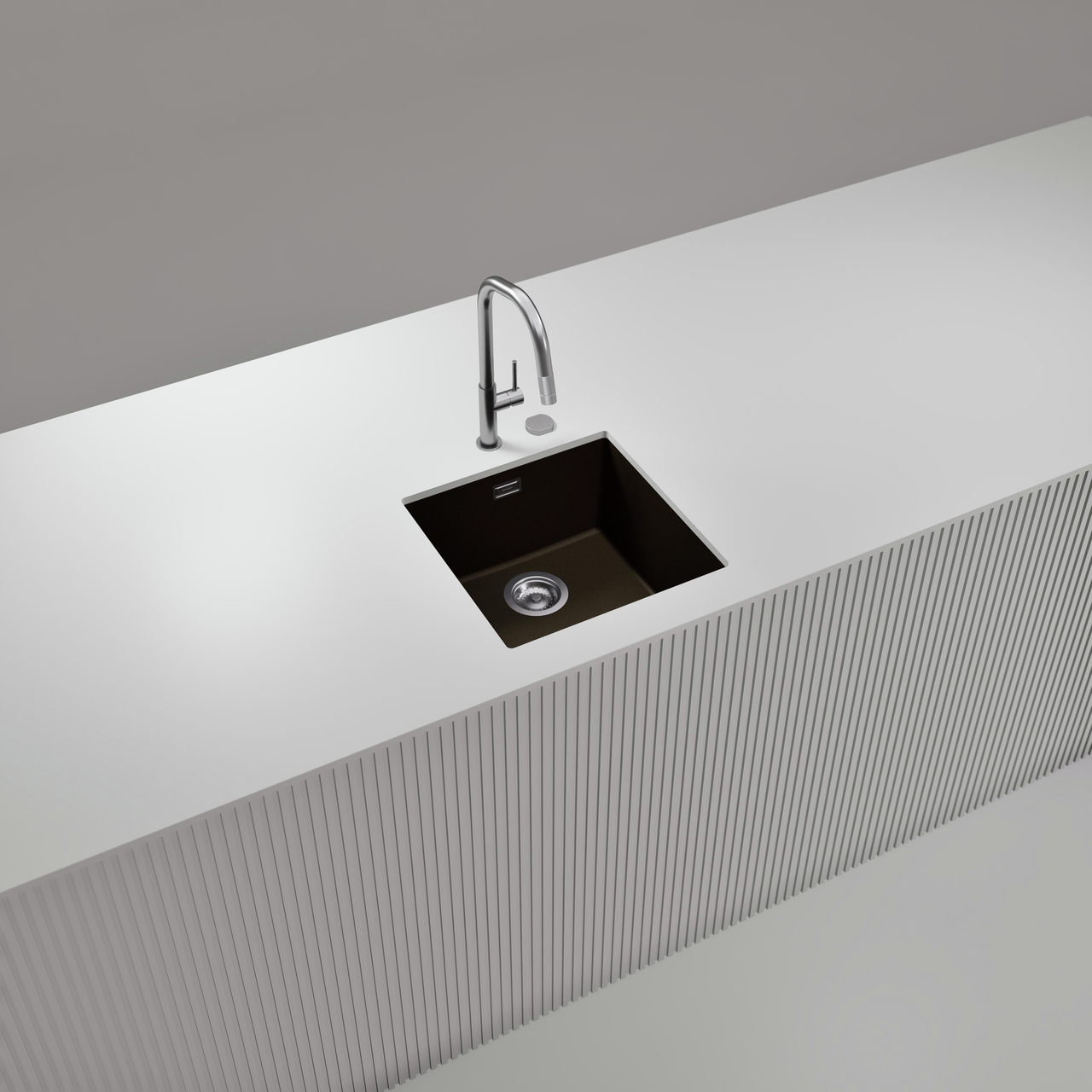 Dřez FORMHAUS D-100LS NERO